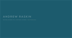 Desktop Screenshot of andyraskin.com